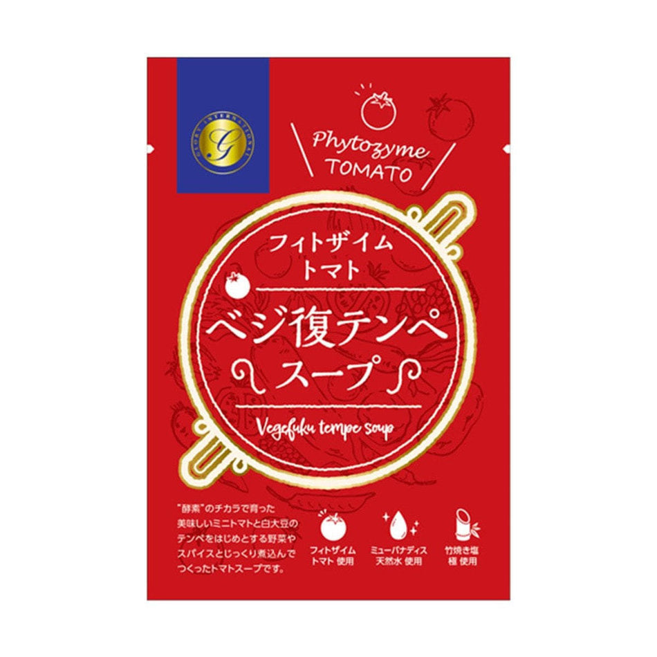 Fastzyme Vegetable Tempeh Soup, 180g x 1 bag
