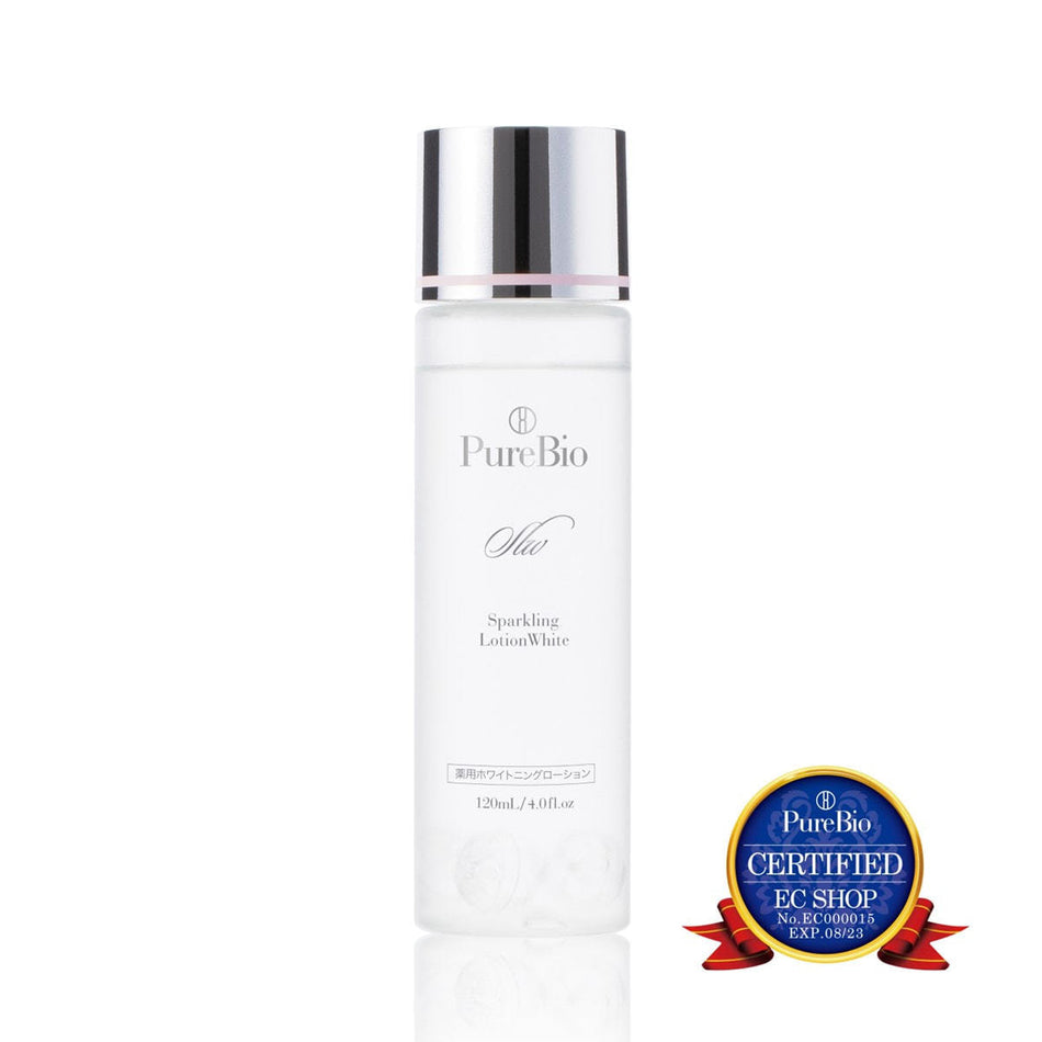 PureBio Sparkling Lotion White 120ml